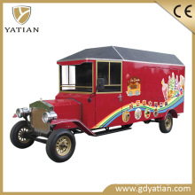 Ice Cream 2 Passenger Electric Food Cart for Park Services